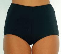 Tankini Black Midi Short Bottom image